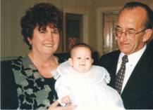 Gabby's christening